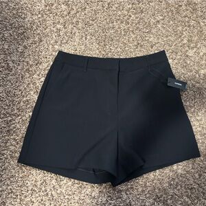 Express Editor Super High Waisted Tailored Shorts Women’s Size 10 Black NWT